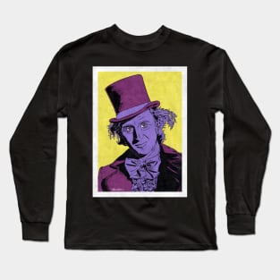 WILLY WONKA (Pop Art) Long Sleeve T-Shirt